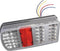 ProPlus Achterlicht aanhangwagen/caravan - 5 functies - 43-LED - links - 225 x 105 mm