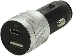 ProPlus Autolader - 2-weg USB A en C - 12/24 Volt - 3100mA