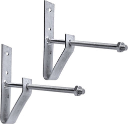 ProPlus Bandenhouderset muurbevestiging - 2 stuks - Inclusief pluggen en schroeven - Voor zomer- en winterbanden