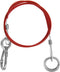 ProPlus Breekkabel met ring - verzinkt - 1 meter - voor geremde aanhangwagens