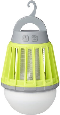 ProPlus Camping- en insectenlamp - 2 in 1 - oplaadbaar - spatwaterdicht - verschillende lichtniveaus