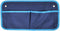 ProPlus Camping organizer - 2 vakken - UV-bestendig - Opvouwbaar - Blauw - 40 x 20 cm