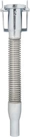 ProPlus Flexibele metalen schenktuit - 28 cm - zilver - voor militaire jerrycans