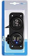 ProPlus Inbouw voltmeter met dubbele USB poort - 6-30V - 2 x 2100mA - 12/24V