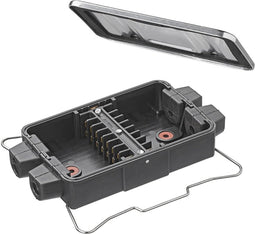 ProPlus Kabelverbindingsdoos - 8-polig - Waterdicht - Zwart - Kunststof