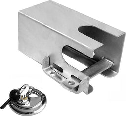 ProPlus Koppelingsslot - Disselslot - 110 x 110 mm - Ø 70 mm Discusslot - Verzinkt Staal