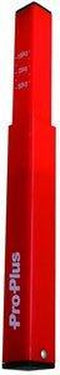 ProPlus Kunststof disselweger - Meet kogeldruk 50-100 kg - Rood