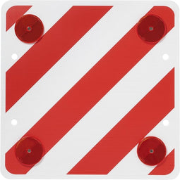 ProPlus Markeringsbord - Kunststof - 50 x 50 cm - Inclusief Reflectoren - Veiligheidsbord