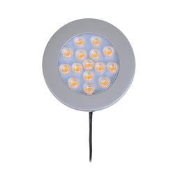 ProPlus Opbouwspot - 15 LEDs - 12V - 200 Lumen - Ø 70 mm - Warm Wit