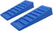 ProPlus Oprijblok leveller set - lichtgewicht kunststof - UV-bescherming - 145 x 415 x 75 mm - blauw - 2 stuks