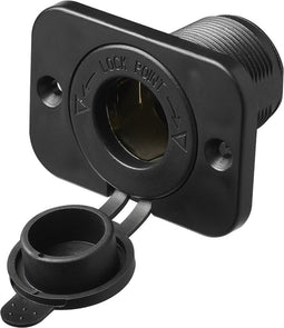 ProPlus Sigarettenaansteker-Inbouwdoos 12V/24V - Stofdichte Aanstekercontactdoos met Afsluitdop