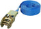 ProPlus Spanband met ratel - Blauw - 25 mm breed - 5 meter lang - Max. belasting 500 kg