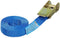 ProPlus Spanband met ratel - Blauw - 25 mm breed - 5 meter lang - Max. belasting 500 kg