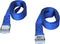 ProPlus Spanband met snelsluiting - 25 mm breed - 2,5 meter lang - set van 2 - blauw