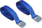 ProPlus Spanband met snelsluiting - 25 mm breed - 2,5 meter lang - set van 2 - blauw