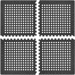 ProPlus Tenttapijttegels - EVA Schuim - Isolerend en Geluiddempend - 60 x 60 cm - Zwart - 4 stuks