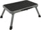 ProPlus Vouwbaar opstapje - 1 trede - metaal - antislip - 150 kg draagkracht - compact