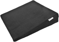 ProPlus Wigvormig zitkussen - drukvaste schuimstof - afneembare hoes - 37 x 37 x 8 cm - zwart