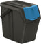 Prosperplast Keden SORTI BOX - Afvalbak / Prullenbak set van 4x25L - Zwart