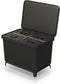 Prosperplast - Keden SYSTEMA afvalbak - 4x10L - Zwart
