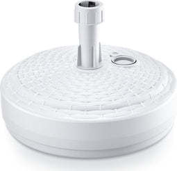 Prosperplast Parasolvoet - rond - rotan - wit - 10L - Dia 39 cm - kunststof - houder