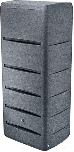 Prosperplast - Regenton Tower Stone 260 liter - Graniet - Wandmodel - Muurtank