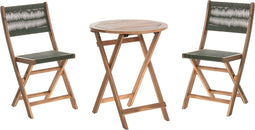 PROSSEDI - Bistroset - Groen - Acaciahout