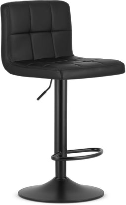 PROT kruk - zwart eco-leer / zwarte basis x 2