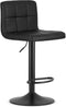 PROT kruk - zwart eco-leer / zwarte basis x 2