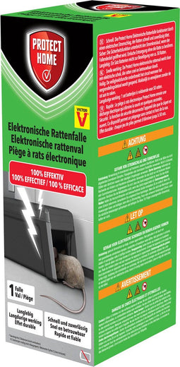 Protect Home Rattenval Elektronisch - Ongediertebestrijding - 1 stuk