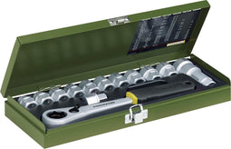 Proxxon Industrial 23604 Dopsleutelset Metrisch 1/2 (12.5 mm) 14-delig
