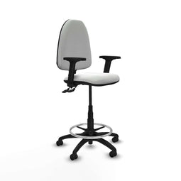 Piqueras y Crespo B2D01RF - Bureaustoel - Hoogteverstelbaar met armleuning - Wit