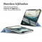 imoshion Tablet Hoes - Geschikt voor iPad Pro 12.9 (2022) / Pro 12.9 (2021) / Pro 12.9 (2020) - Magnetic Bookcase - Lichtblauw