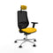 Bureaustoel Piqueras y Crespo D086G2W Geel