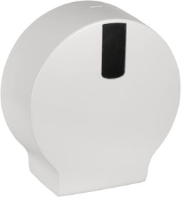 Abena Jumbo Toiletrol Dispenser – Gerecycled Kunststof – Wit – Ø33,5 cm – Made in Denmark