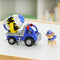 Rubble & Crew - Cementwagen met speelfiguur en beweegbare onderdelen - PAW Patrol speelgoed