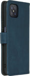 imoshion Hoesje Geschikt voor Oppo Reno4 Z 5G Hoesje Met Pasjeshouder - imoshion Luxe Bookcase - Donkerblauw