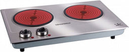 Jata - V532 - keramische kookplaat - 2 pits - 2x Ø 16.5 cm - 2400W