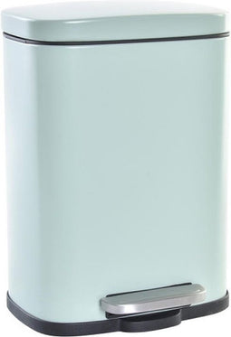 Prullenbak DKD Home Decor Munt Mat 21 x 15 x 29,5 cm Metaal 5 L Eenvoudig