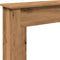 vidaXL - Haardombouw - 75x20x87,5 - cm - bewerkt - hout - artisanaal - eikenkleurig