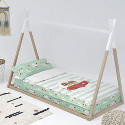 Happy Friday Nordic sack Learning to fly 90x200 cm Filled Multicolor