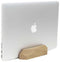 Oakywood Laptop Dock - Massief Eiken - Echt Hout Verticale MacBook/Laptop Standaard - Clean Desk Design