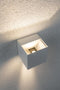 Paulmann Cybo - LED-wandlamp 2x3,5W 2700K 213lm IP65 Wit Aluminium (2 stuks)