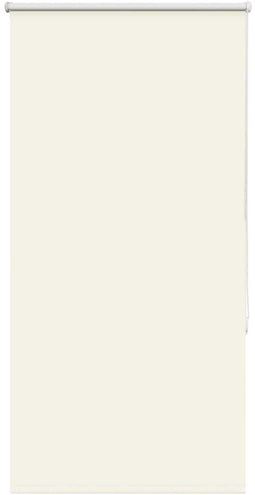 vidaXL - Rolgordijn - verduisterend - gebroken - wit - 65x175 - cm - stofbreedte