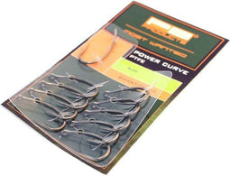 PB Products Power Curve Hook PTFE - Karperhaken - Kromme bocht lange punt - Zwart (10 stuks)