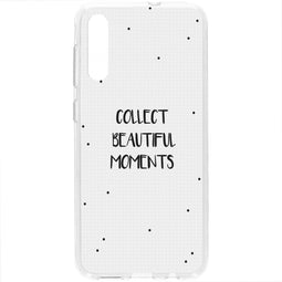 Hoesje Siliconen Geschikt voor Samsung Galaxy A30s / A50 - Design Backcover siliconen - Meerkleurig / Beautiful Moments