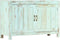 vidaXL-Dressoir-110x35x70-cm-massief-mangohout-lichtblauw