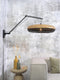 GOOD&MOJO Wandlamp Palawan - Zwart/Naturel - 105x60x55cm - Binnen Scandinavisch,Bohemian
