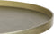 Light & Living Salontafel Popeta - Antiek Brons/Zwart - Ø60cm - Industrieel