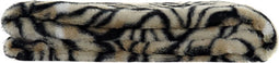 Deken DKD Home Decor Wild Zwart Geel (130 x 170 x 2 cm)